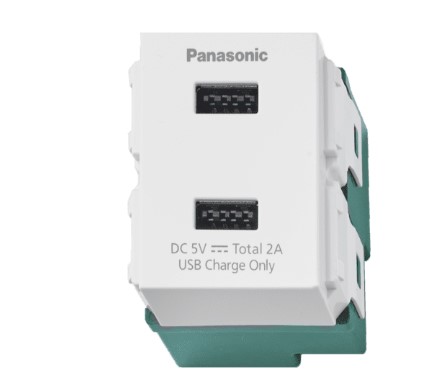 Ổ cắm USB Panasonic Wide